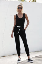 Load image into Gallery viewer, Knot Sleeveless Waist Jumpsuit
