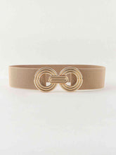 Load image into Gallery viewer, Geometric Buckle Elastic Wide Belt
