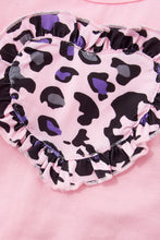 Load image into Gallery viewer, Leopard Print Baby Girl Suit with Bow
