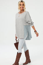 Load image into Gallery viewer, Curved Hem Dolman Sleeve Top
