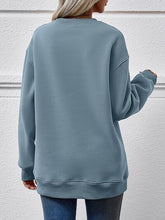 Load image into Gallery viewer, MERRY CHRISTMAS Round Neck Long Sleeve Sweatshirt
