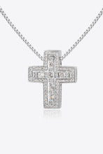 Load image into Gallery viewer, Rhinestone Cross Pendant Necklace
