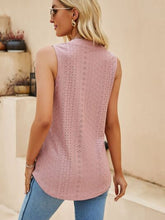 Load image into Gallery viewer, Eyelet Notched Tank
