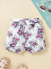 Load image into Gallery viewer, MY ALL PANTS ARE SASSY Graphic Bodysuit and Floral Shorts Set
