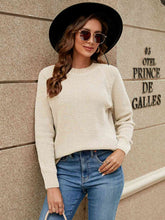 Load image into Gallery viewer, Round Neck Raglan Sleeve Sweater
