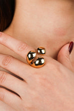 Load image into Gallery viewer, On My Mind 18K Gold Plated Open Ring
