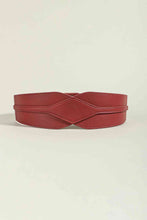 Load image into Gallery viewer, Elastic Wide PU Belt

