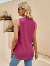 Load image into Gallery viewer, Eyelet Notched Tank
