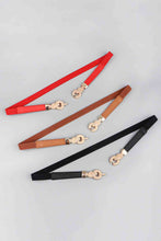 Load image into Gallery viewer, Zinc Alloy Buckle PU Leather Belt
