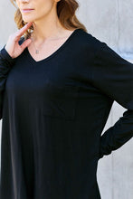 Load image into Gallery viewer, Basic Bae Full Size V-Neck Long Sleeve Top

