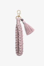 Load image into Gallery viewer, Wristlet Keychain with Tassel
