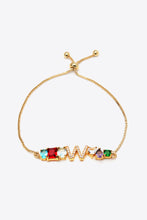 Load image into Gallery viewer, U to Z Zircon Bracelet
