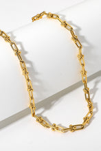 Load image into Gallery viewer, 18K Stainless Steel U-Shape Chain Necklace
