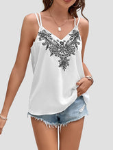 Load image into Gallery viewer, V-Neck Printed Sleeveless Cami
