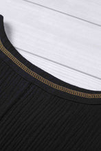 Load image into Gallery viewer, Textured V-Neck Half Sleeve Blouse
