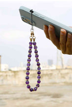 Load image into Gallery viewer, Beaded Natural Stone Key Chain
