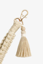 Load image into Gallery viewer, Wristlet Keychain with Tassel
