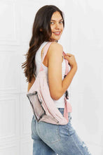 Load image into Gallery viewer, Fame Doing Me Waist Bag in Pink
