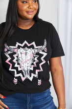 Load image into Gallery viewer, mineB Full Size Graphic Round Neck Tee Shirt
