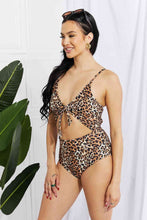 Load image into Gallery viewer, Marina West Swim Lost At Sea Cutout One-Piece Swimsuit
