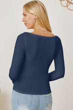 Load image into Gallery viewer, Square Neck Long Sleeve T-Shirt
