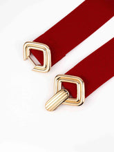 Load image into Gallery viewer, Geometric Buckle Elastic Wide Belt
