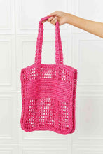 Load image into Gallery viewer, Fame Tropic Babe Staw Tote Bag
