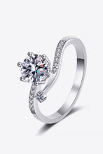 Load image into Gallery viewer, It&#39;s All Love 1 Carat Moissanite Bypass Ring
