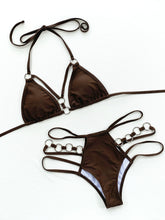 Load image into Gallery viewer, Cutout Halter Neck Two-Piece Bikini Set

