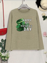 Load image into Gallery viewer, HAPPY ST. PATRICK&#39;S DAY Round Neck T-Shirt
