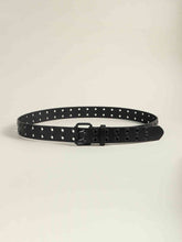 Load image into Gallery viewer, Grommet PU Leather Belt
