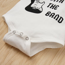 Load image into Gallery viewer, Slogan Graphic Round Neck Short Sleeve Bodysuit
