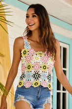 Load image into Gallery viewer, Multicolored Scoop Neck Sleeveless Top
