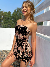 Load image into Gallery viewer, Floral Layered Sleeveless Mini Dress
