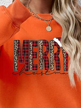 Load image into Gallery viewer, MERRY CHRISTMAS Round Neck Long Sleeve Sweatshirt
