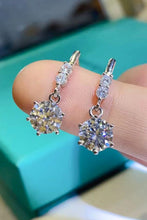 Load image into Gallery viewer, Get What You Need 2 Carat Moissanite Drop Earrings
