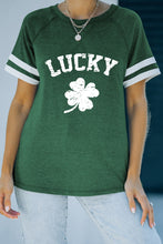 Load image into Gallery viewer, LUCKY Clover Graphic Tee Shirt
