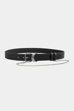 Load image into Gallery viewer, PU Leather Alloy Chain Belt
