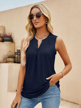 Load image into Gallery viewer, Eyelet Notched Tank
