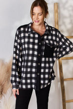 Load image into Gallery viewer, Hailey &amp; Co Full Size Plaid Button Up Jacket
