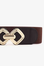 Load image into Gallery viewer, Geometric Buckle Elastic Wide Belt

