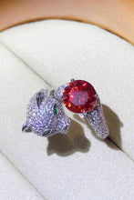 Load image into Gallery viewer, 2 Carat Moissanite Adjustable Animal Ring
