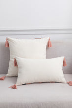 Load image into Gallery viewer, 4 Picks Geometric Graphic Tassel Pillow Cover
