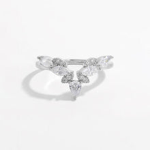 Load image into Gallery viewer, Inlaid Zircon 925 Sterling Silver Ring
