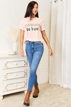 Load image into Gallery viewer, Simply Love Slogan Graphic Cuffed T-Shirt

