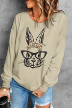Load image into Gallery viewer, Easter Graphic Drop Shoulder Sweatshirt
