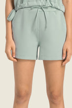 Load image into Gallery viewer, Drawstring Elastic Waist Sports Shorts with Pockets
