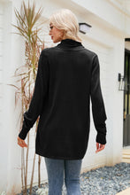 Load image into Gallery viewer, Open Front Long Sleeve Longline Cardigan
