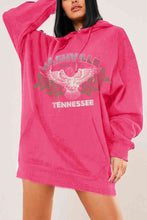 Load image into Gallery viewer, Simply Love Full Size NASHVILLE TENNESSEE Graphic Hoodie
