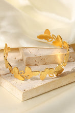 Load image into Gallery viewer, Butterfly-Shape Open Bracelet
